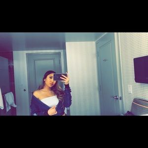 WORN ONCE: fashion nova denim jacket